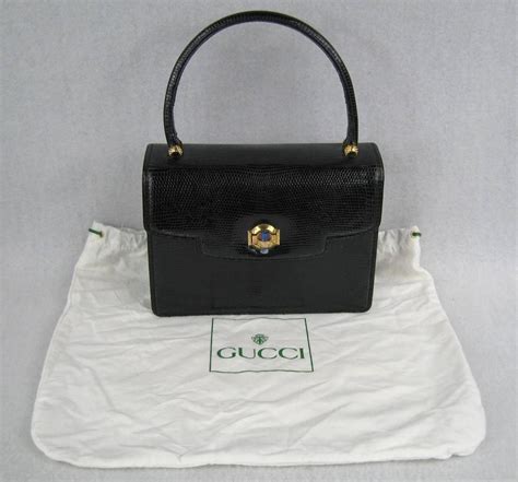 gucci black vintage bag